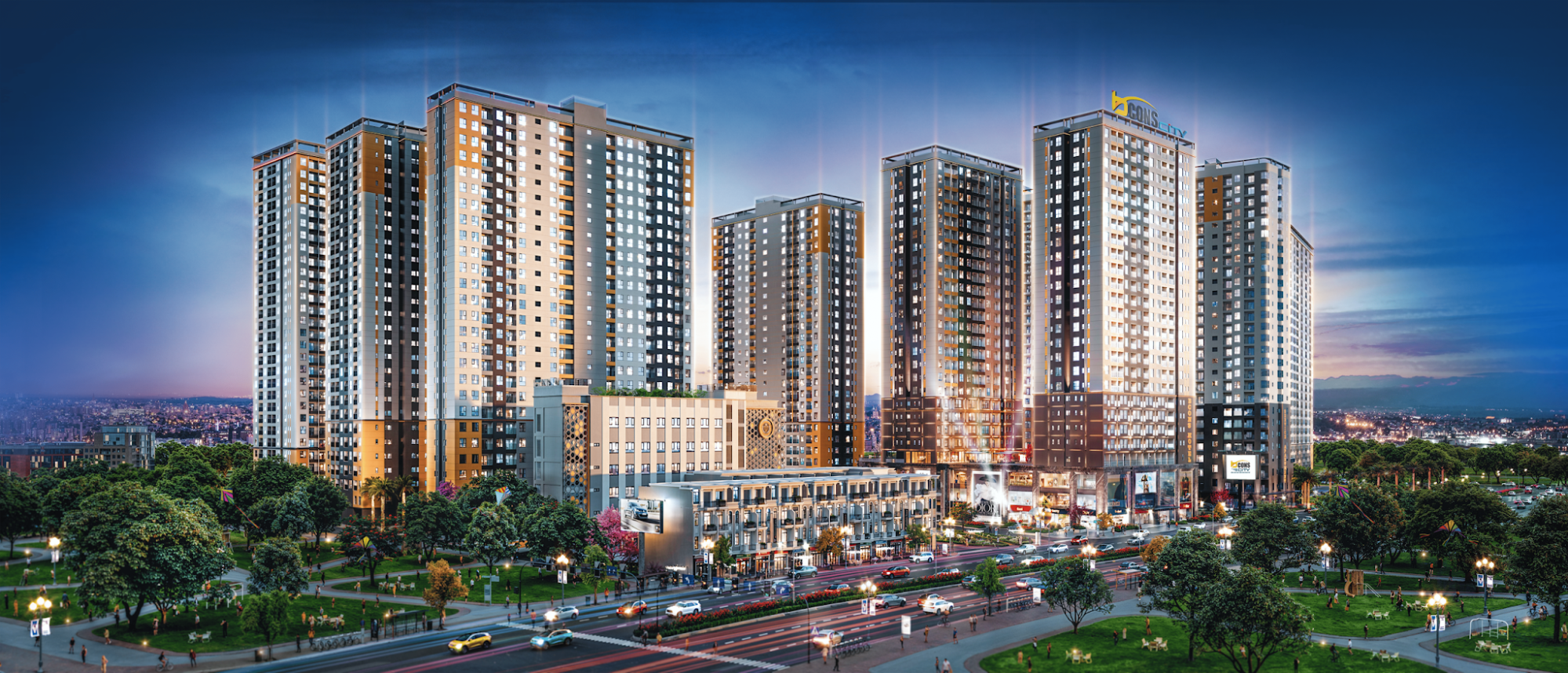 Dự án căn hộ Bcons City Dĩ An Bình Dương